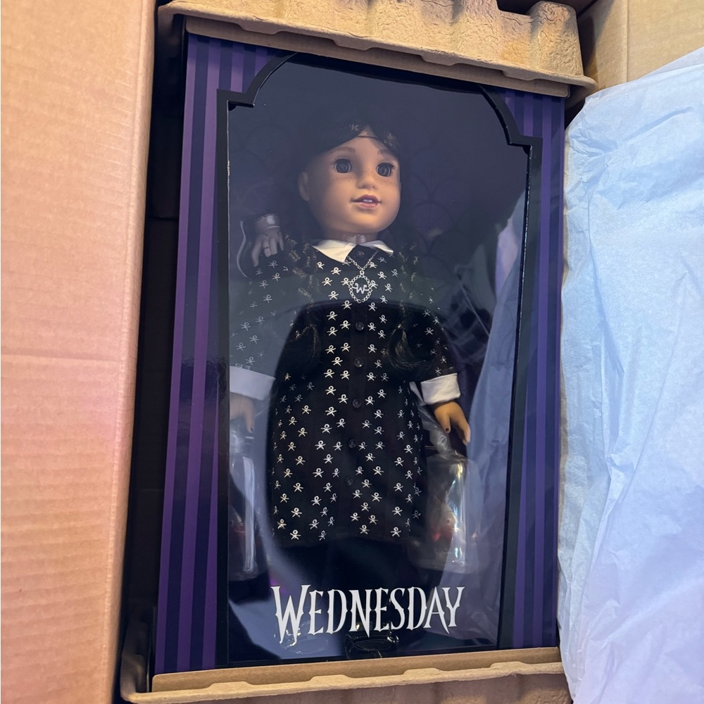 **LIMITED EDITION** Wednesday Adams - American Girl Doll